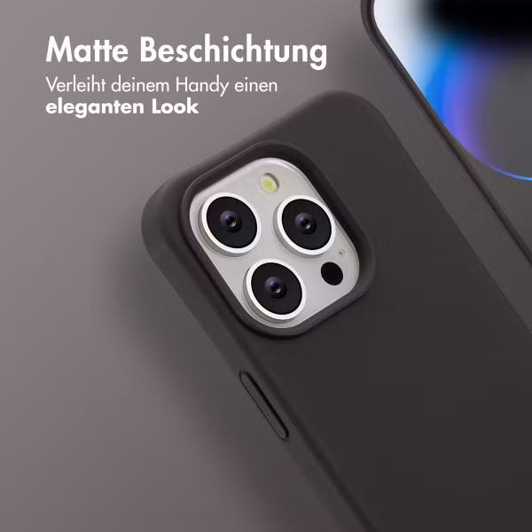 imoshion Color Backcover mit abnehmbarem Handykette und MagSafe Apple iPhone 14 Pro - Black Coffee