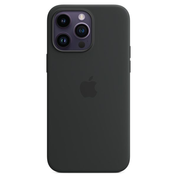 Apple Silikon-Case MagSafe für das Apple iPhone 14 Pro Max - Midnight