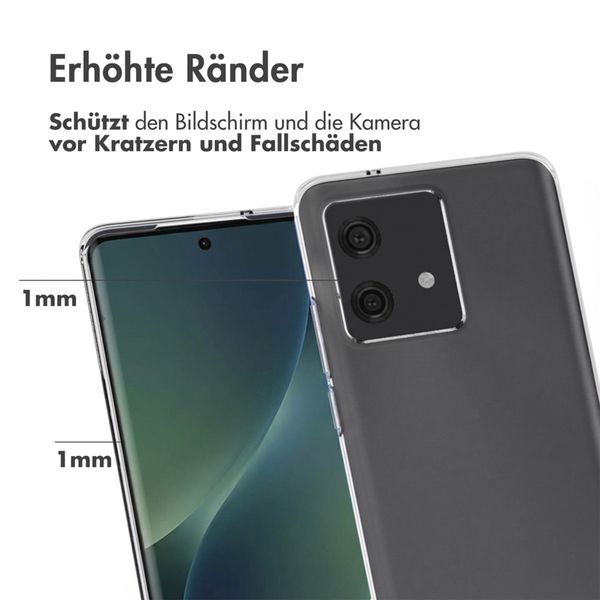 Accezz Clear TPU Backcover Motorola Edge 40 Neo - Transparent