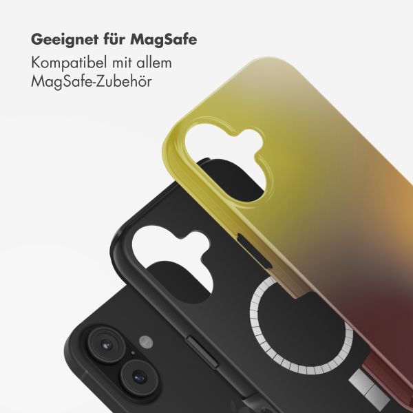 Selencia Vivid Rückabdeckung mit MagSafe Apple iPhone 17 - Gradient Olive Dust