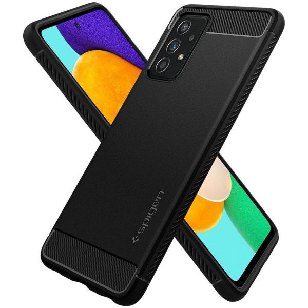 Spigen Rugged Armor Case Samsung Galaxy A52(s) (5G/4G) - Schwarz