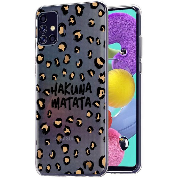 imoshion Design Hülle Samsung Galaxy A51 - Leopard - Braun / Schwarz