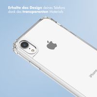 imoshion Back Cover mit Band + Armband für das iPhone Xr - Perlen Herzchen