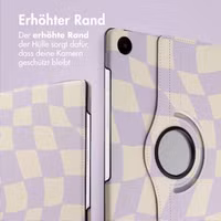 imoshion 360° drehbare Design Klapphülle Samsung Galaxy Tab A9 Plus - Dancing Cubes