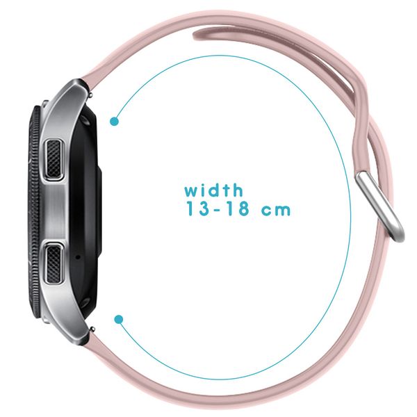 imoshion Silikonband für das  Garmin Venu / Vivoactive 3 / Forerunner 245 - Rosa