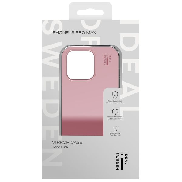 iDeal of Sweden Mirror Case Apple iPhone 16 Pro Max - Mirror Rose Pink