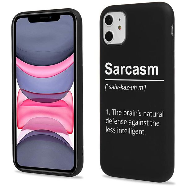 imoshion Design Hülle für das iPhone 11 - Quote - Schwarz