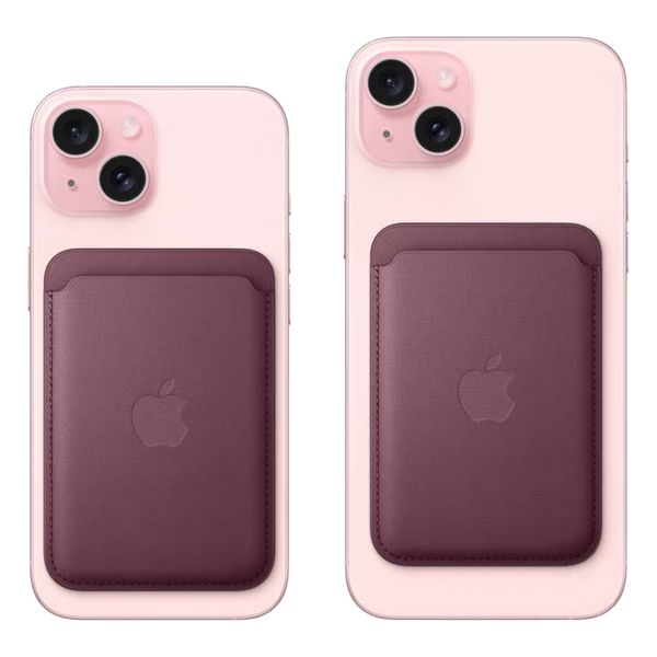 Apple FineWoven Wallet MagSafe mit 'Find-My' Funktion - Mulberry