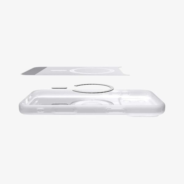 Spigen Ultra Hybrid Backcover MagSafe Apple iPhone 17 Pro Max - Clear Silver