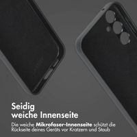 Accezz 2-in-1 Klapphülle aus Leder mit MagSafe Samsung Galaxy S24 Plus - Onyx Black