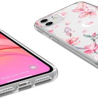 imoshion Design Hülle iPhone 11 - Blume - Rosa