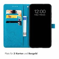 imoshion Mandala Klapphülle Motorola Moto G77 - Türkis