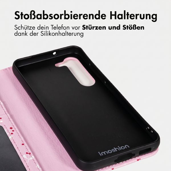 imoshion Design Klapphülle Samsung Galaxy S23 - Blush Berries