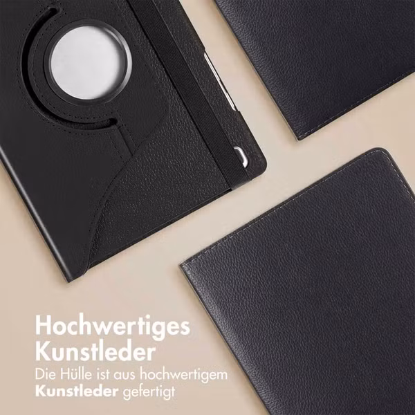 imoshion 360° drehbare Klapphülle Samsung Galaxy Tab A8 - Schwarz