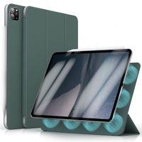 imoshion Magnetic Klapphülle Apple iPad Pro 11 (2024) M4 - Dunkelgrün