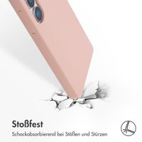 Accezz Liquid Silikoncase für das Samsung Galaxy S25 Ultra - Rosa