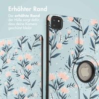 imoshion 360° drehbare Design Klapphülle Apple iPad Pro 13 (2025) M5 / (2024) M4 - Flowers
