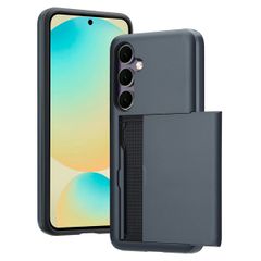 imoshion Backcover mit Kartenfach Samsung Galaxy S24 FE - Dunkelblau