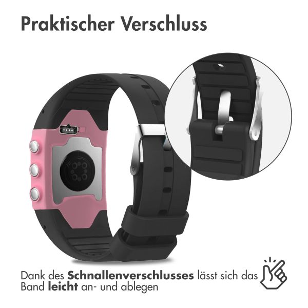 imoshion Silikonband für das Polar M400/M430 - Schwarz