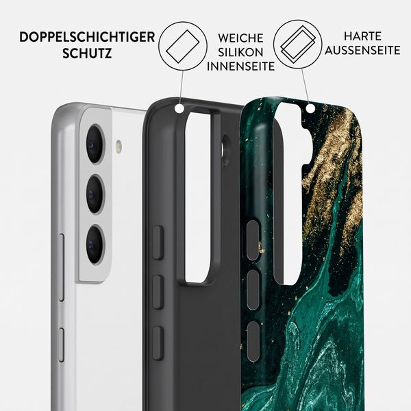 Burga Tough Back Cover MagSafe Samsung Galaxy S22 - Emerald Pool