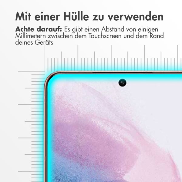 Accezz Screen Protector aus gehärtetem Glas Samsung Galaxy S22 Plus / S23 Plus
