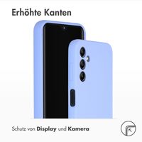 Accezz Liquid Silikoncase Samsung Galaxy A14 (5G) - Violett