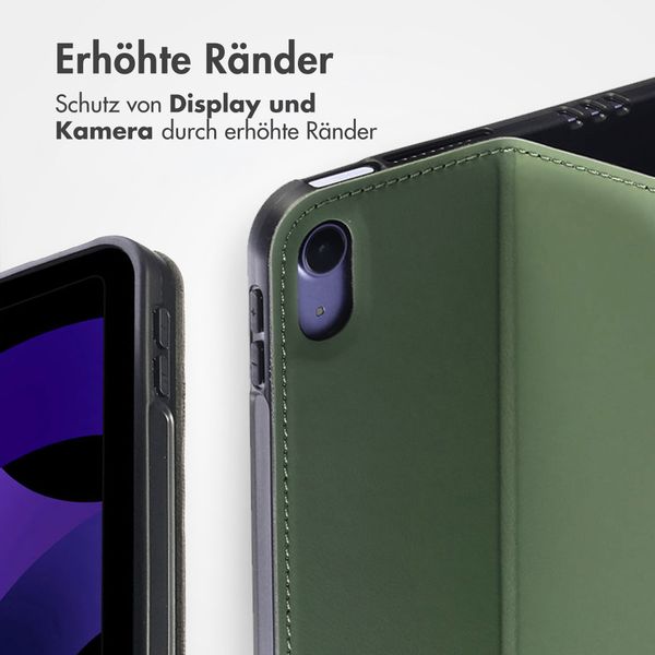 Accezz Classic Klapphülle Apple iPad Mini 7 (2024) / iPad Mini 6 (2021) - Grün