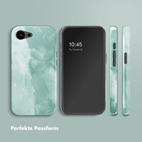 Selencia Vivid Rückabdeckung mit MagSafe Apple iPhone 16e - Marble Grayed Jade