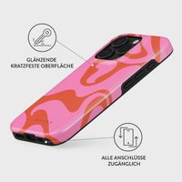 Burga Tough Back Cover für das Apple iPhone 16 Pro - Ride The Wave