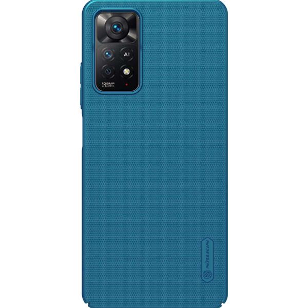 Nillkin Super Frosted Shield Case für das Xiaomi Redmi Note 11 (4G) / Note 11S (4G) - Blau