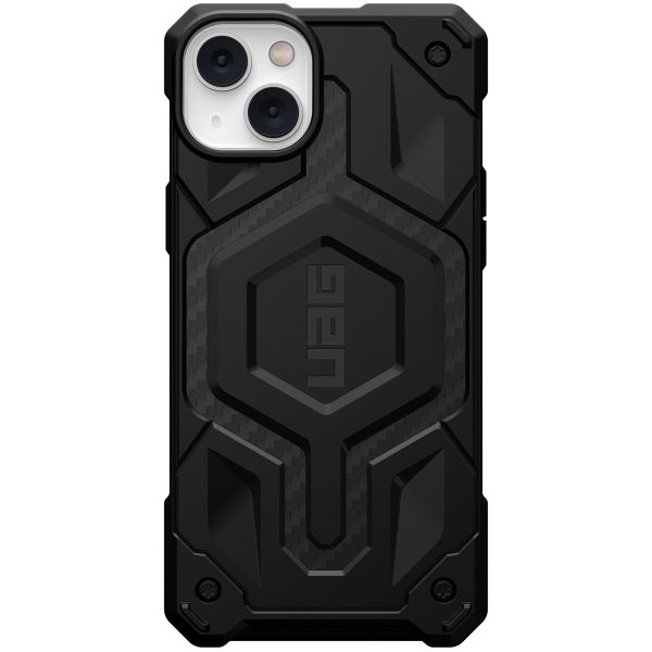 UAG Monarch Backcover MagSafe für das Apple iPhone 14 Plus - Carbon Fiber