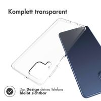 Accezz TPU Clear Cover für das Samsung Galaxy M53 - Transparent