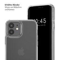 Selencia Backcover mit abnehmbaren Haken Apple iPhone 12 (Pro) - Transparent