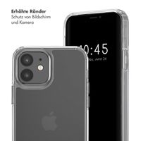 Selencia Back Cover mit abnehmbaren Haken für das iPhone 12 (Pro) - Transparent