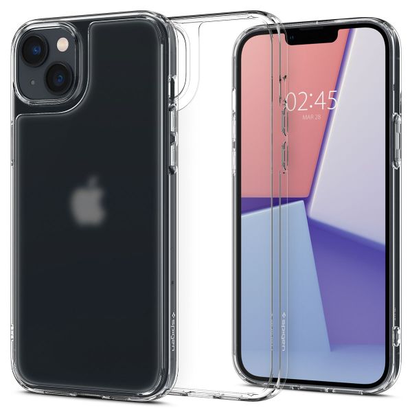Spigen Quartz Hybrid Matte Clear Back Cover für das Apple iPhone 14 Plus - Transparent