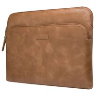 dbramante1928 Skagen Pro+ Sleeve - Laptop Hülle 13 Zoll - Laptop Sleeve - Echtes Leder - MacBook Pro 13 Zoll / Air 13 Zoll - Tan