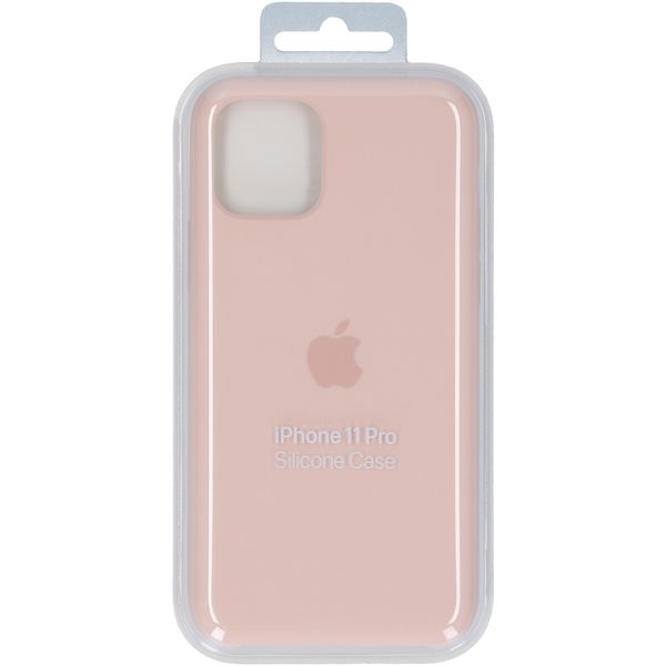 Apple Silikon-Case Pink Sand für das iPhone 11 Pro