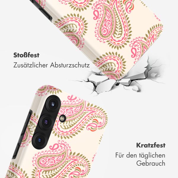 Selencia Vivid Back Cover Samsung Galaxy S25 FE - Paisley Blush
