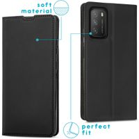 imoshion Slim Folio Klapphülle Xiaomi Poco M3 - Schwarz