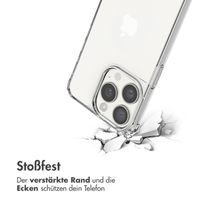 imoshion Back Cover mit Band + Armband für das iPhone 15 Pro Max - Perlen Herzchen