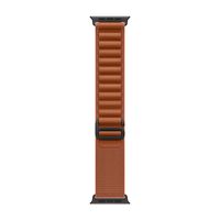 Apple Alpine Loop Armband für  Apple Watch Series 1 - 11 / SE / Ultra (44/45/46/49 mm) - Größe L - Terracotta / Black Titanium