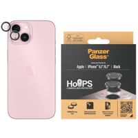 PanzerGlass Kameraprotektor Hoop Optic Rings für das iPhone 15 / 15 Plus iPhone 15 / 15 Plus