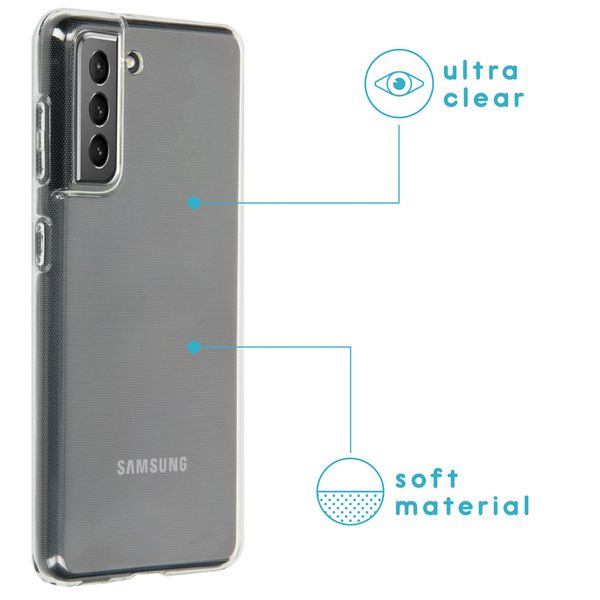 imoshion Gel Case Samsung Galaxy S21 - Transparent