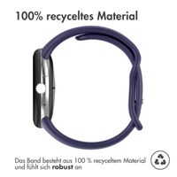 imoshion Silikon-Armband⁺ für  Google Pixel Watch / Watch 2 / Watch 3 / Watch 4 (41 mm) - Größe S - Dunkelblau