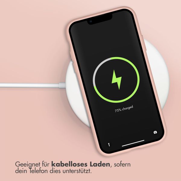 Accezz Liquid Silikoncase Apple iPhone 11 - Rosa