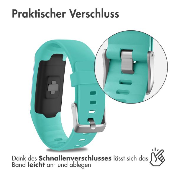 imoshion Silikonband für das  Polar A360 / A370 - Türkis