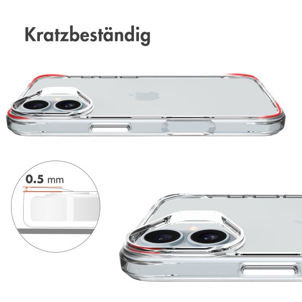 imoshion Rugged Air Case für das iPhone 16 Plus - Transparent