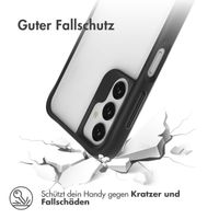 imoshion Rugged Hybrid Case für das Samsung Galaxy A14 (5G/4G) - Schwarz / Transparent