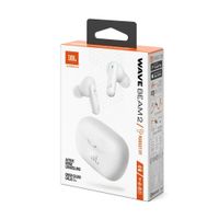 JBL Vibe Beam 2 Earbuds - Kabellose Ohrhörer - Aktive Geräuschunterdrückung - Weiß