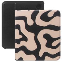 Selencia Vivid Klapphülle Kobo Libra Colour - Art Wave Black